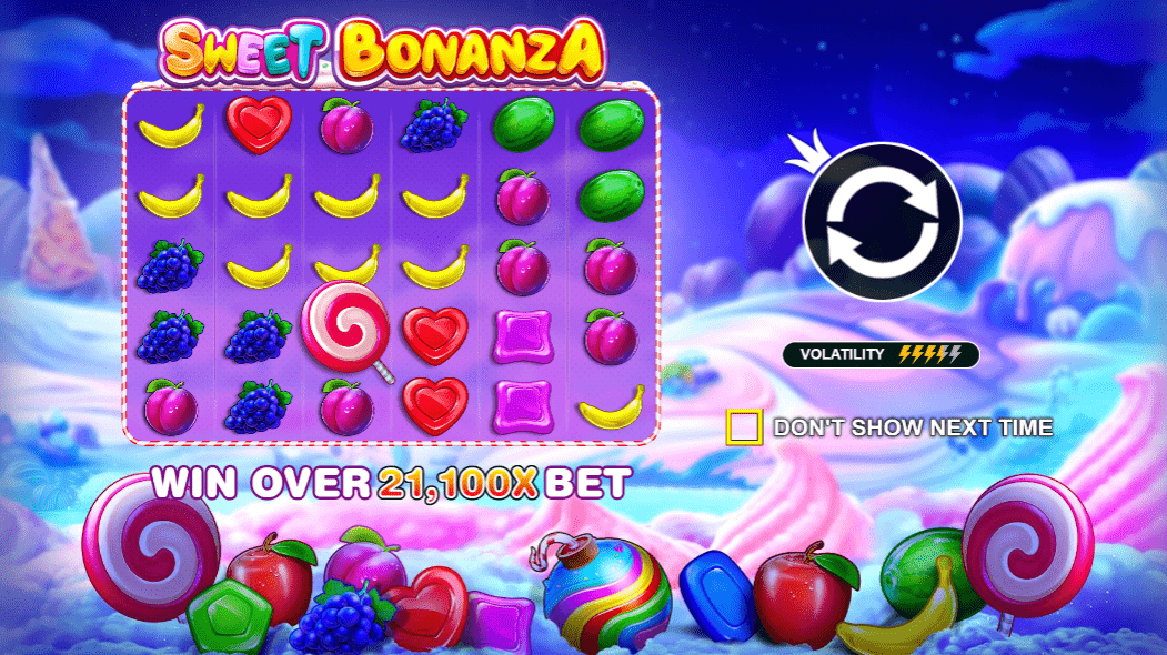 Taste the flavor of Sweet Bonanza slot game